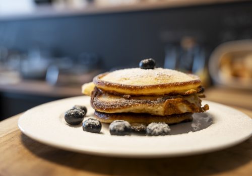 Frühstück in unserer Pension