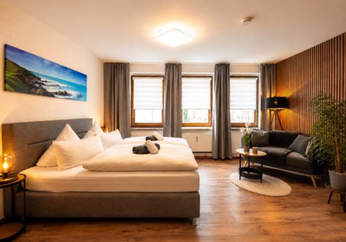 Doppelzimmer in unserer Pension